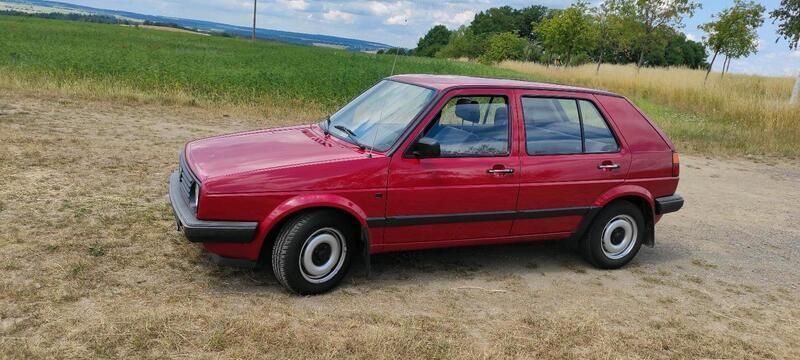 Rot Gebraucht 1989 VW Golf II Limousine | 6.300 € - Bild 1/4