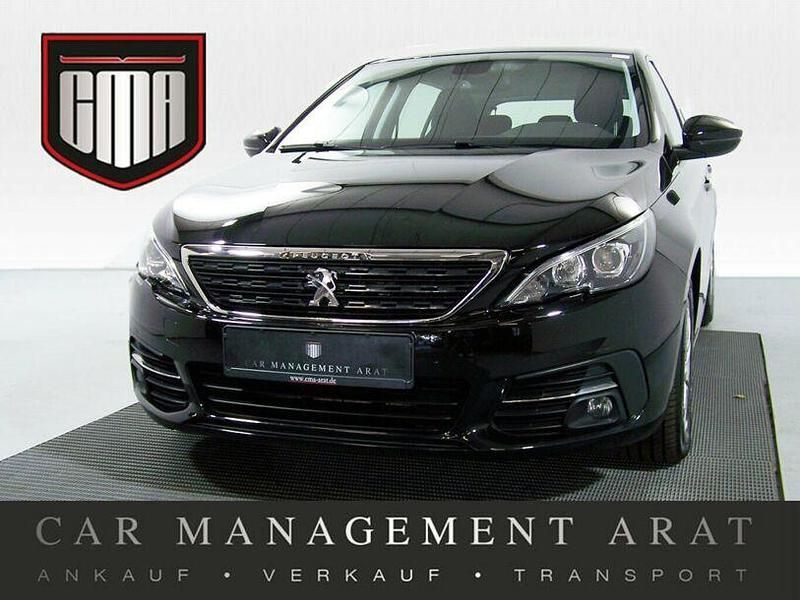 Schwarz (metallic) Gebraucht 2021 Peugeot 308 Active Limousine | 13.881 € (Fairer Preis) - Bild 1/4