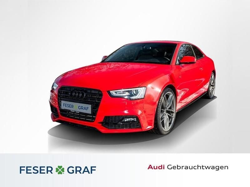 Gebraucht Audi A5 Design 177 PS (130 kW) 2016 Misanorot perleffekt Coupé