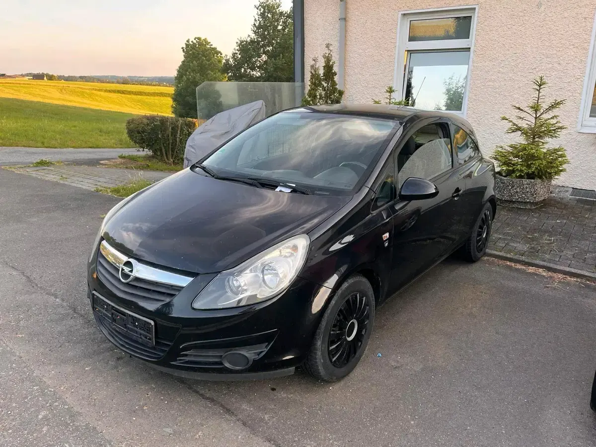 Gebraucht Opel Corsa 69 PS (50 kW) 2011 Schwarz Kleinwagen