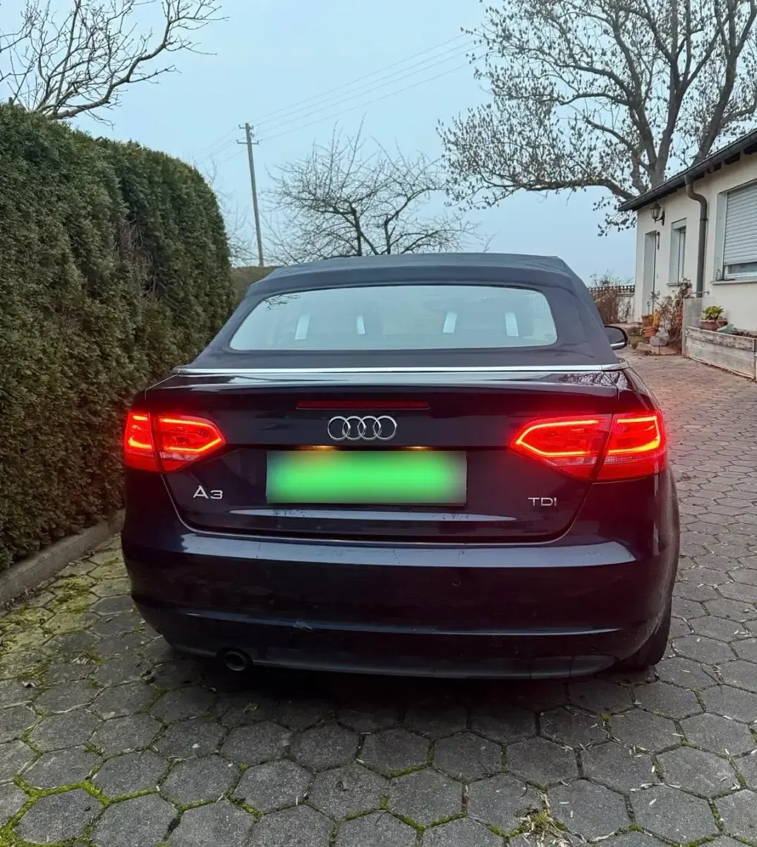 Gebraucht Audi A3 Cabriolet 2010 Blau Cabrio