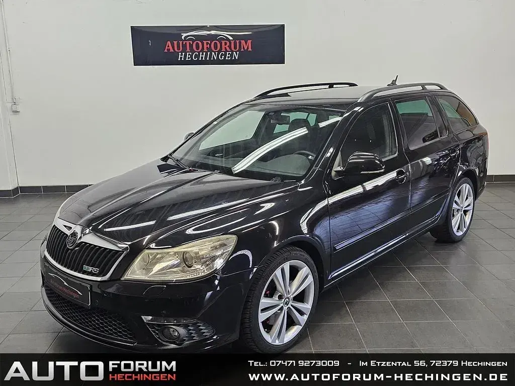 Gebraucht Skoda Octavia RS 200 PS (147 kW) 2010 Schwarz Kombi
