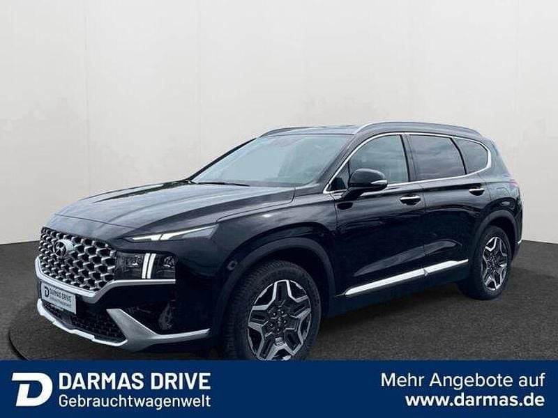 Schwarz Gebraucht 2023 Hyundai Santa Fe Prime SUV | 37.690 € (Superpreis) - Bild 1/4