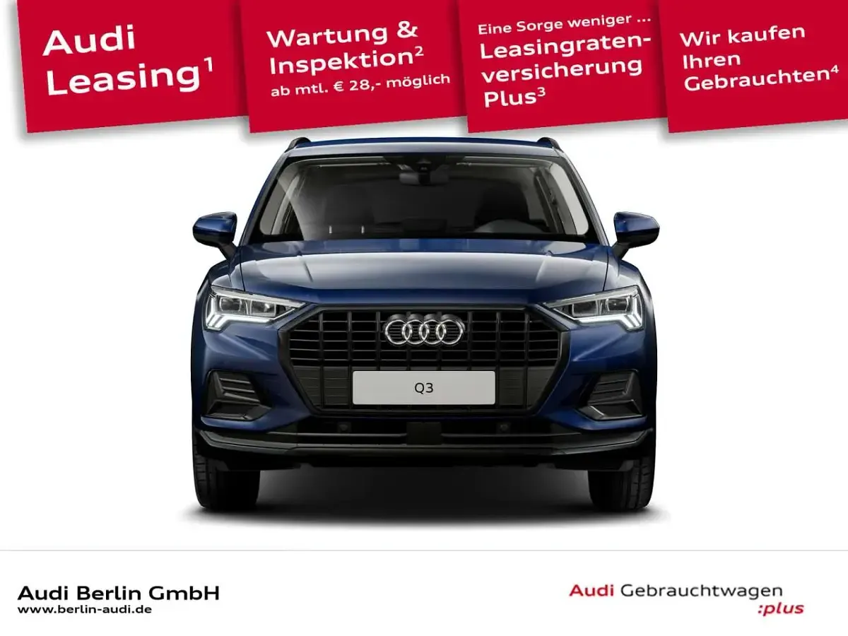 Gebraucht Audi Q3 Comfort 150 PS (110 kW) 2025 Navarrablau metallic SUV