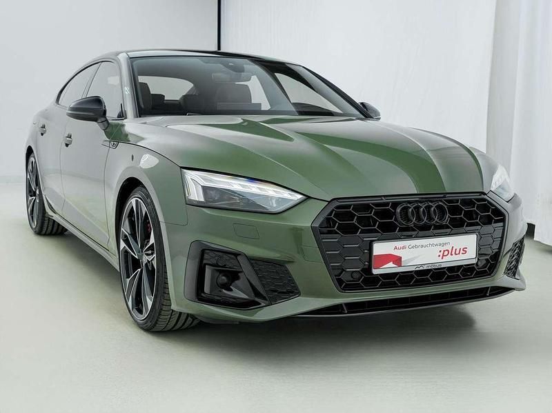 Gebraucht Audi A5 S-Line 204 PS (150 kW) 2023 Distriktgrün metallic Coupé