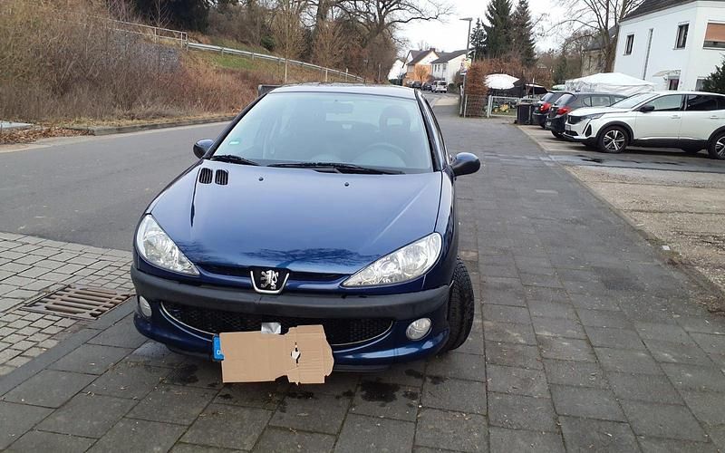 Blau Gebraucht 2007 Peugeot 206 Kleinwagen | 900 € (Guter Preis) - Bild 1/4