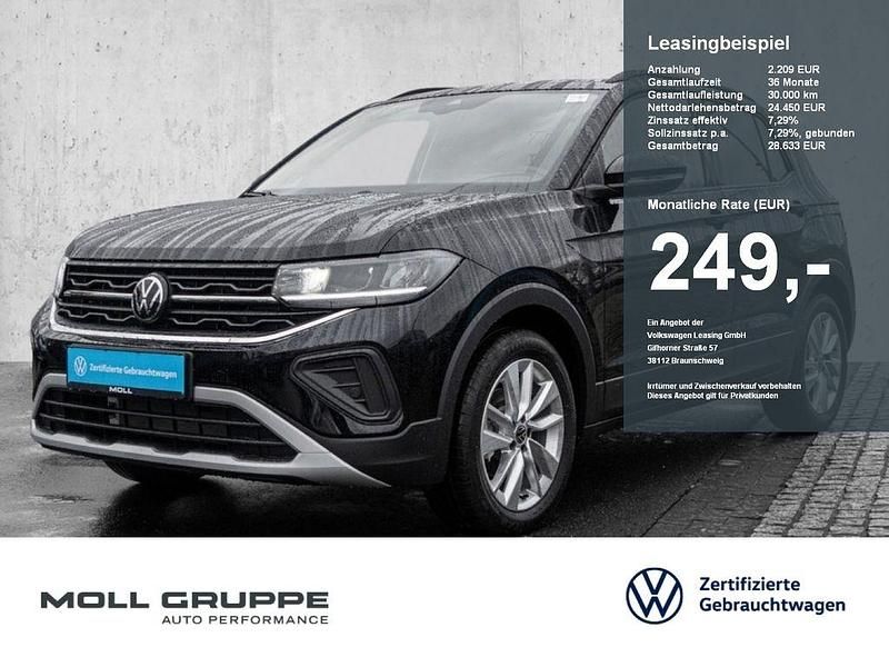 Deep black perleffekt Neu 2025 VW T-Cross Life SUV | 24.450 € (Guter Preis) - Bild 1/4