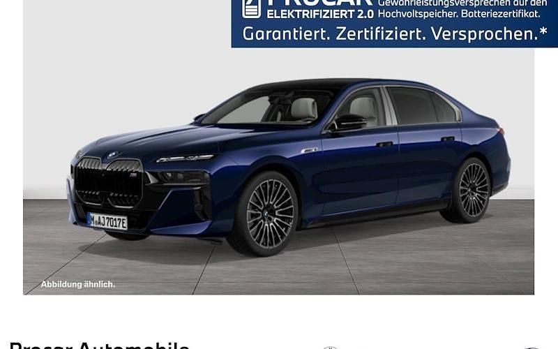 Blau Gebraucht 2024 BMW i7 M Sport Limousine | 135.850 € (Fairer Preis) - Bild 1/4