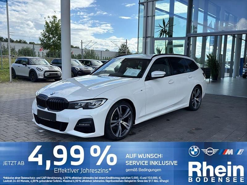 Weiß Gebraucht 2022 BMW 320 M Sport Kombi | 22.980 € (Superpreis) - Bild 1/4