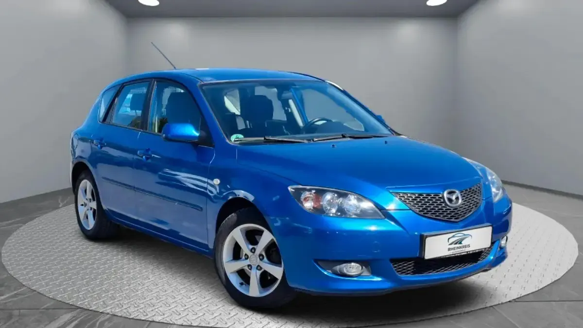Gebraucht Mazda 3 Exclusive 105 PS (77 kW) 2003 Blau Limousine