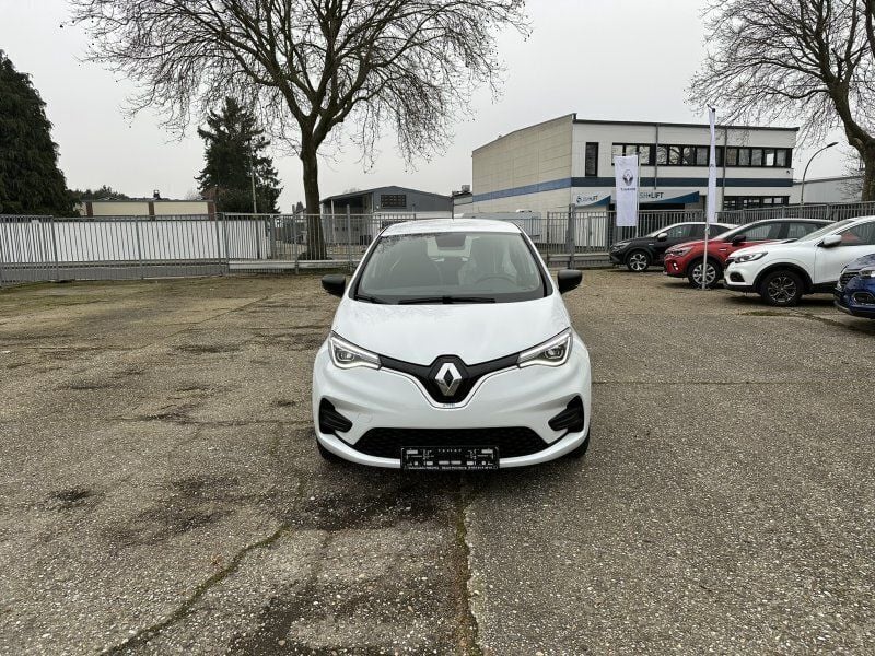 Gletscherweiss Gebraucht 2021 Renault Zoe Life Kleinwagen | 9.950 € (Superpreis) - Bild 1/4