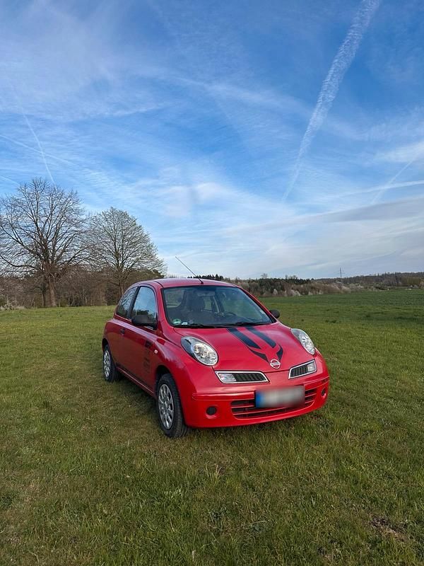Gebraucht Nissan Micra 65 PS (47 kW) 2009 Rot Kleinwagen