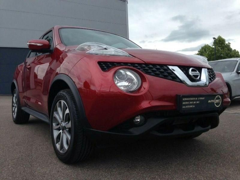 Rot Gebraucht 2015 Nissan Juke Tekna SUV | 7.770 € (Fairer Preis) - Bild 1/4