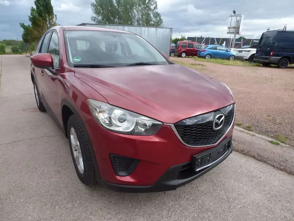 Gebraucht Mazda CX-5 Prime-Line 165 PS (121 kW) 2012 Zeal red SUV