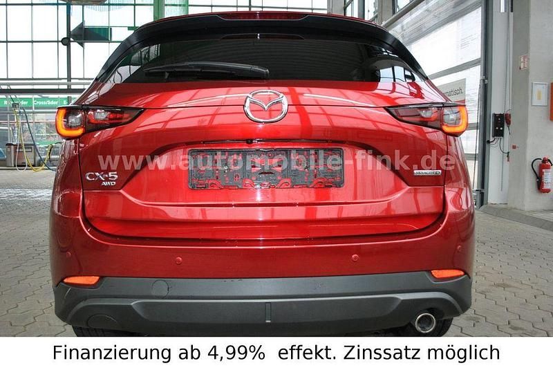 Gebraucht Mazda CX-5 Ad'Vantage 184 PS (135 kW) 2022 Rot SUV