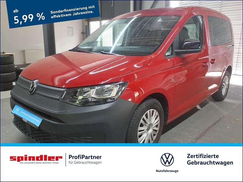 Kirschrot Gebraucht 2023 VW Caddy Van / Kleinbus | 23.680 € (Fairer Preis) - Bild 1/3