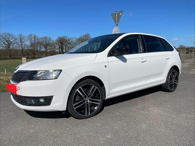 Gebraucht Skoda Rapid 90 PS (66 kW) 2015 Weiß Kleinwagen