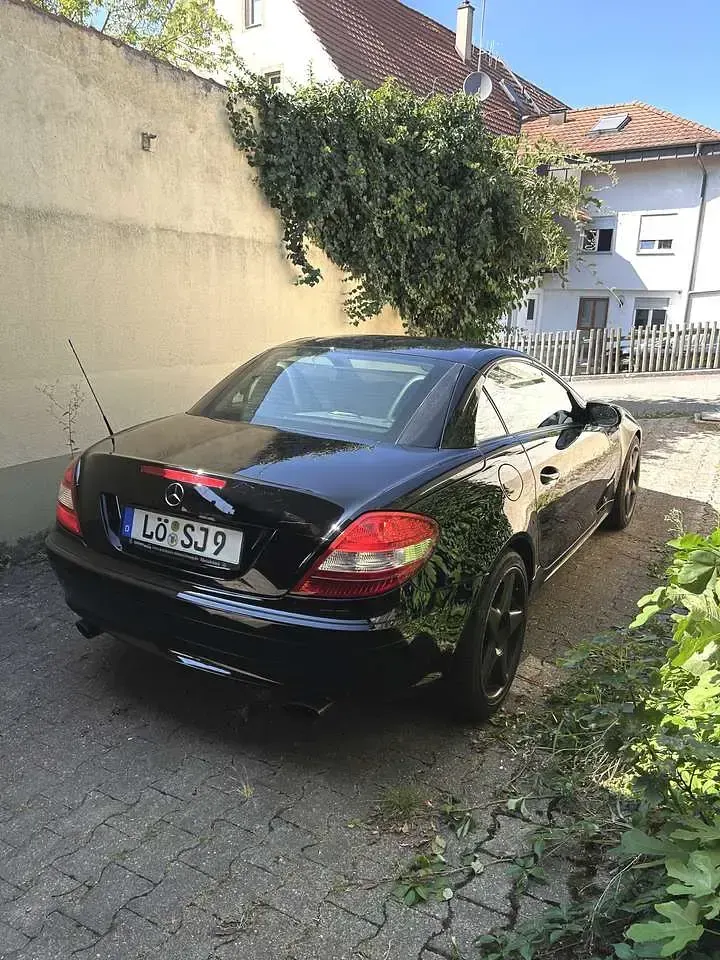 Gebraucht Mercedes SLK200 163 PS (119 kW) 2005 Schwarz Cabrio