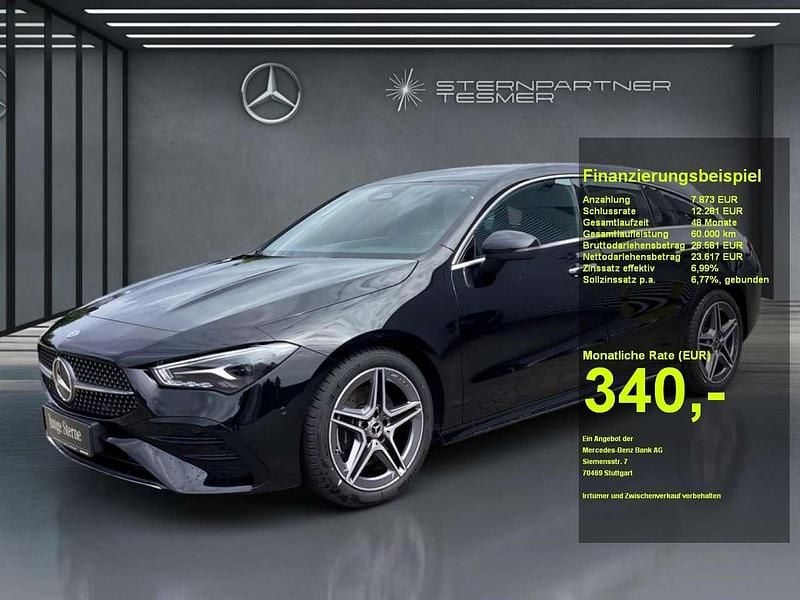 Schwarz Gebraucht 2024 Mercedes CLA200 Shooting Brake AMG Kombi | 31.280 € (Guter Preis) - Bild 1/3