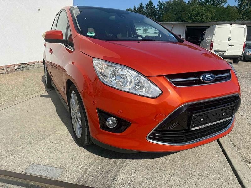 Rot Gebraucht 2010 Ford C-MAX Titanium Van / Kleinbus | 4.800 € (Fairer Preis) - Bild 1/4