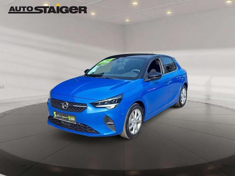 Gebraucht Opel Corsa Elegance 101 PS (74 kW) 2022 Perl blau/voltaik blau Kleinwagen