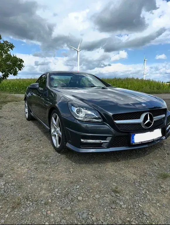 Gebraucht Mercedes SLK200 AMG 184 PS (135 kW) 2013 Grau Cabrio