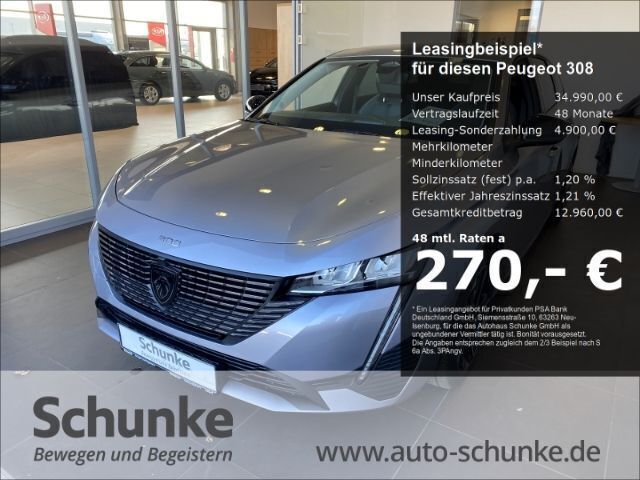 Grau Gebraucht 2025 Peugeot 308 Allure Kombi | 34.990 € (Etwas zu teuer) - Bild 1/4