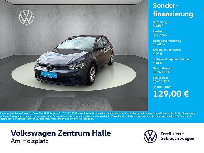 Grau Gebraucht 2023 VW Polo Life Limousine | 16.970 € (Guter Preis) - Bild 1/4