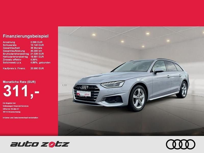 Silber Gebraucht 2020 Audi A4 Advanced Plus Kombi | 20.990 € (Fairer Preis) - Bild 1/4
