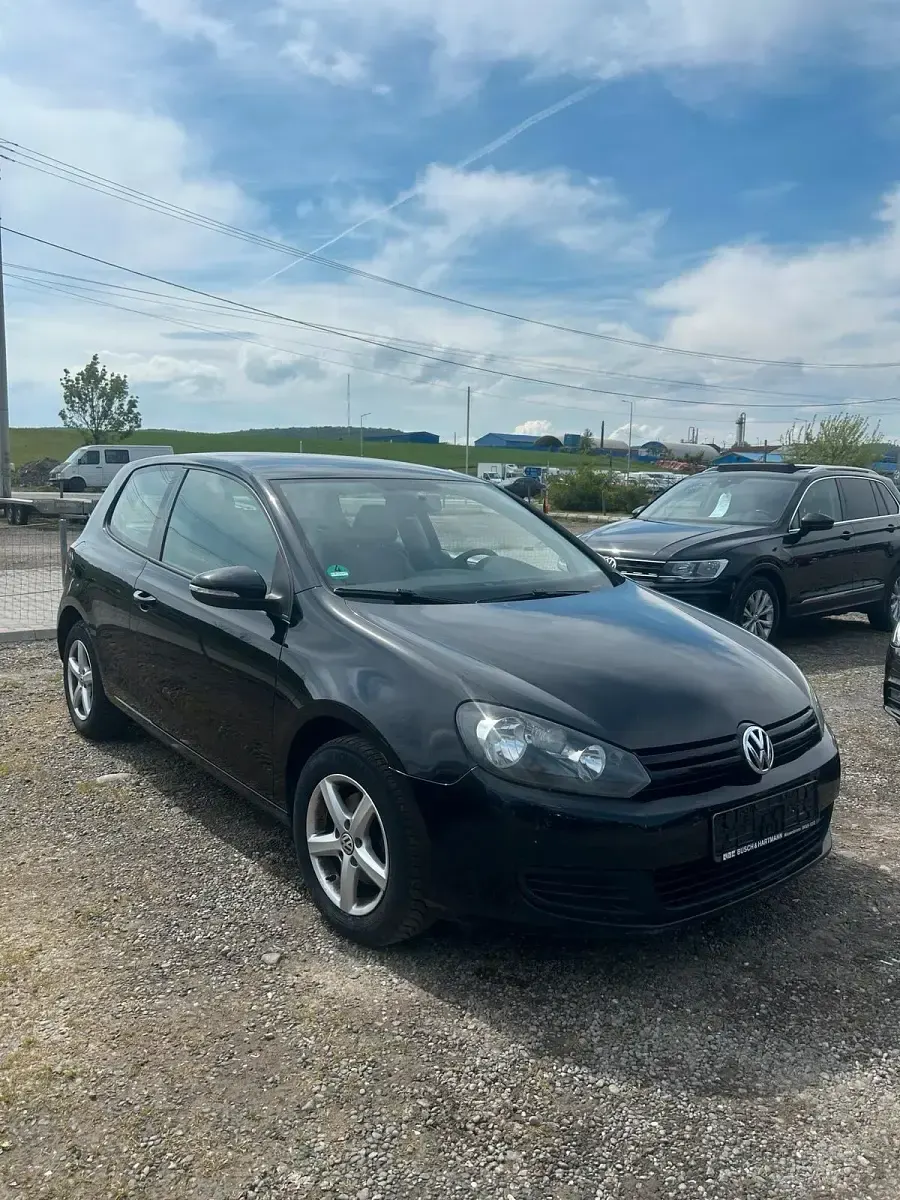 Gebraucht VW Golf VI 80 PS (58 kW) 2009 Schwarz Coupé