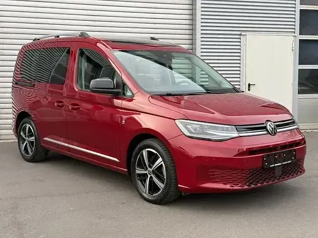 Brugt VW Caddy Style 122 HK (89 kW) 2022 Rød MPV