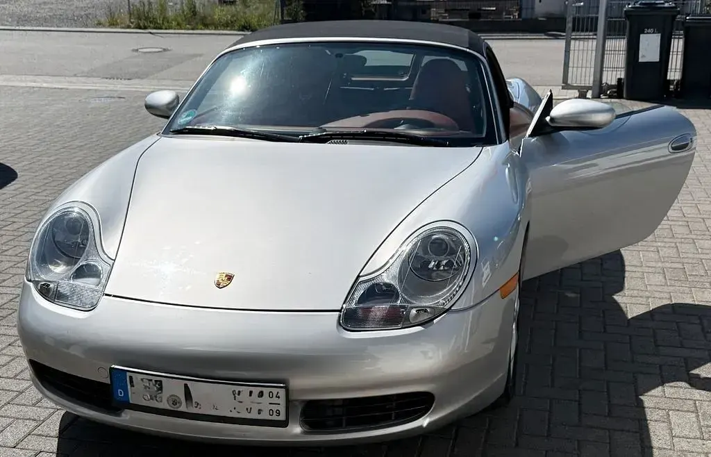 Gebraucht Porsche Boxster 204 PS (150 kW) 1997 Silber Cabrio
