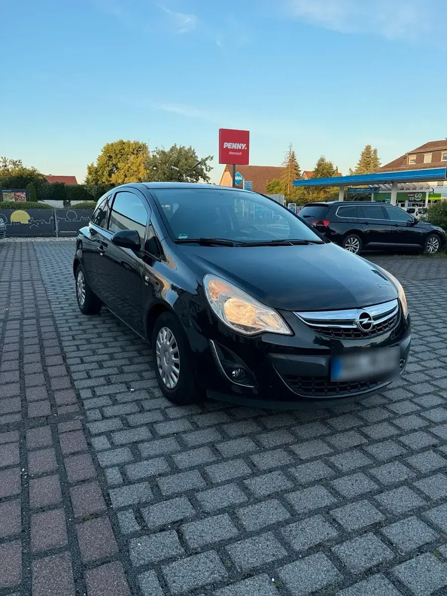 Gebraucht Opel Corsa 87 PS (63 kW) 2012 Schwarz Kleinwagen