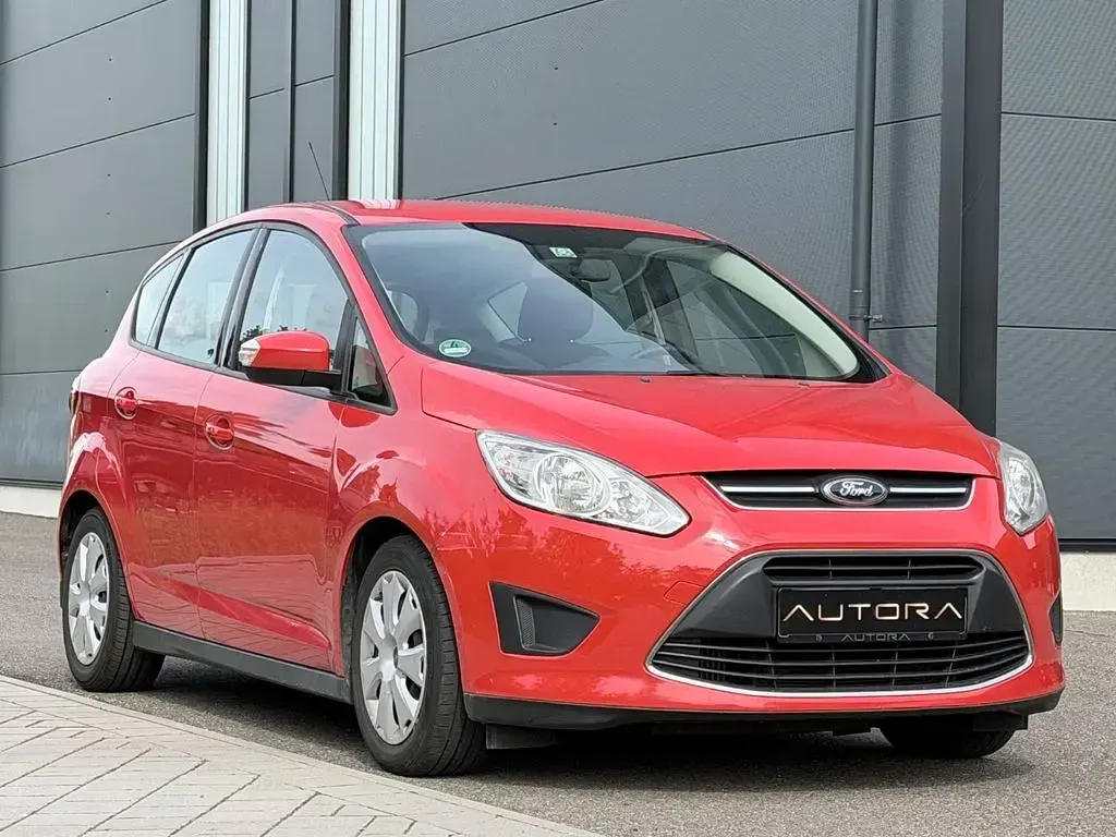 Gebraucht Ford C-MAX Trend 101 PS (74 kW) 2013 Rot Van / Kleinbus