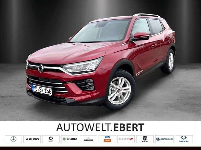 Cherry red Gebraucht 2022 Ssangyong (KGM) Korando SUV | 25.990 € - Bild 1/4