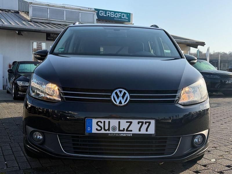 Gebraucht VW Touran Comfortline 105 PS (77 kW) 2012 Schwarz Van / Kleinbus