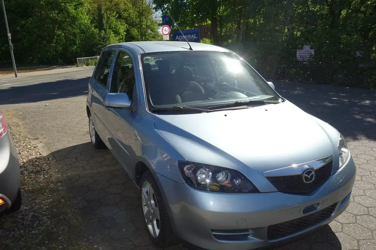 Brugt Mazda 2 80 HK (58 kW) 2007 Blå Hatchback
