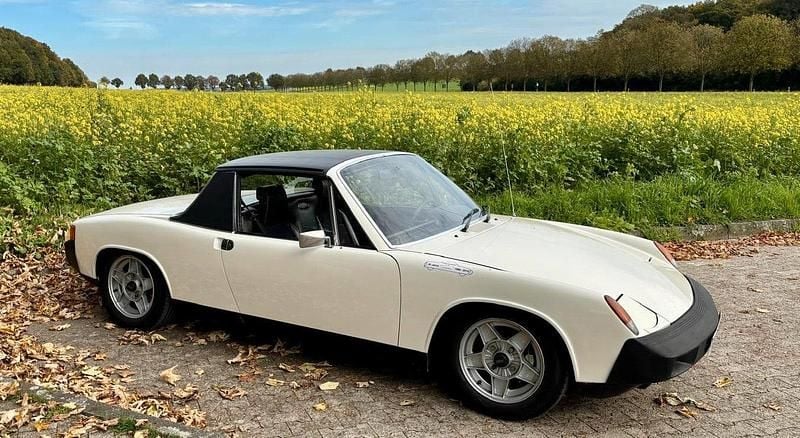 Weiß Gebraucht 1975 Porsche 914 Cabrio | 28.500 € - Bild 1/4