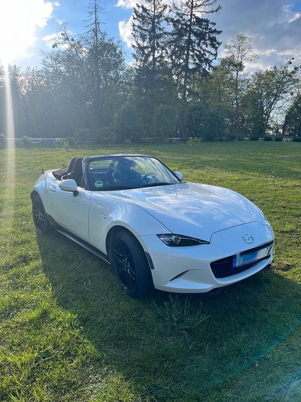 Gebraucht Mazda MX5 184 PS (135 kW) 2018 Weiß Cabrio