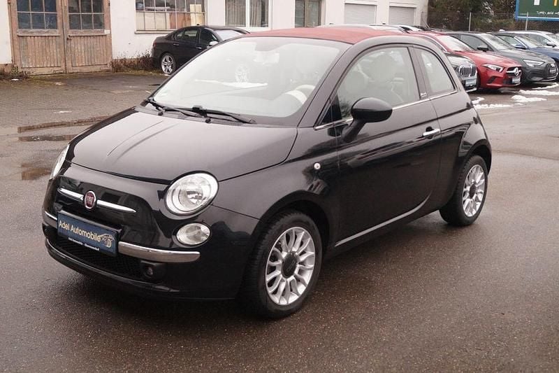 Schwarz Gebraucht 2013 Fiat 500C Lounge Cabrio | 5.999 € (Superpreis) - Bild 1/4