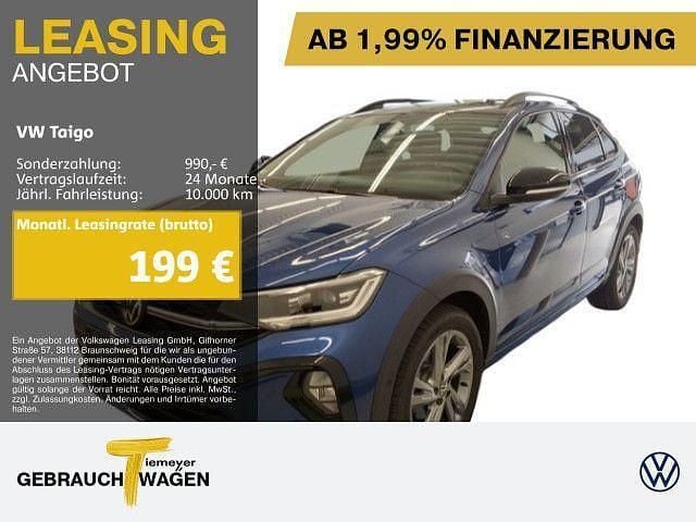 Blau Gebraucht 2024 VW Taigo IQ Drive SUV | 26.350 € (Teuer) - Bild 1/2