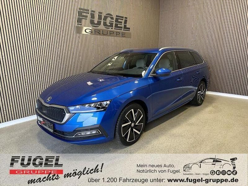 Gebraucht Skoda Octavia First Edition 150 PS (110 kW) 2020 Raceblau metallic Kombi