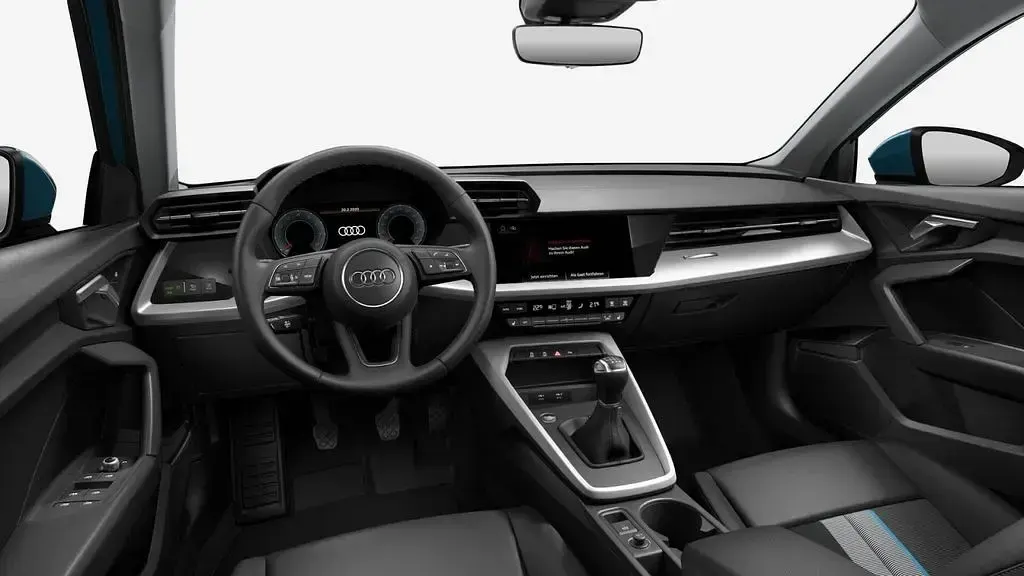 Usata Audi A3 Advanced 150 CV (110 kW) 2021 Blu Berlina