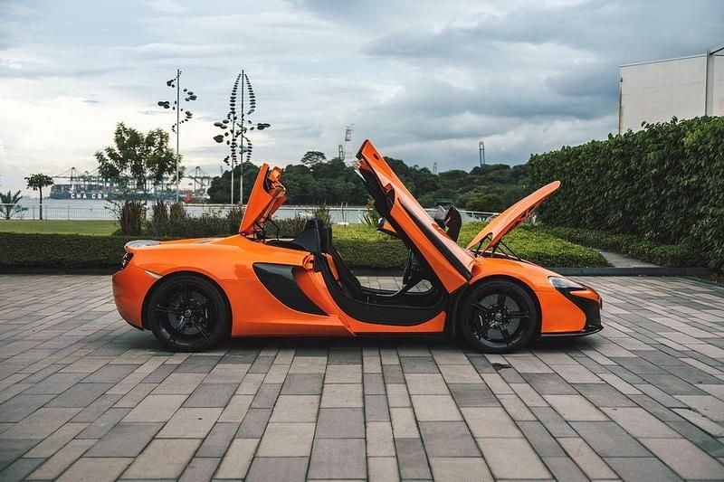 Gebraucht McLaren 650S 650 PS (478 kW) 2015 Orange Cabrio