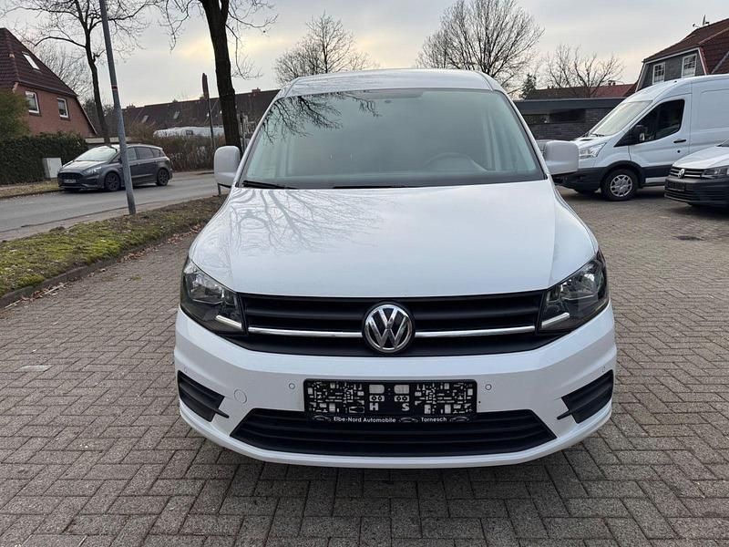 Gebraucht VW Caddy Maxi 102 PS (75 kW) 2019 Weiß Van / Kleinbus