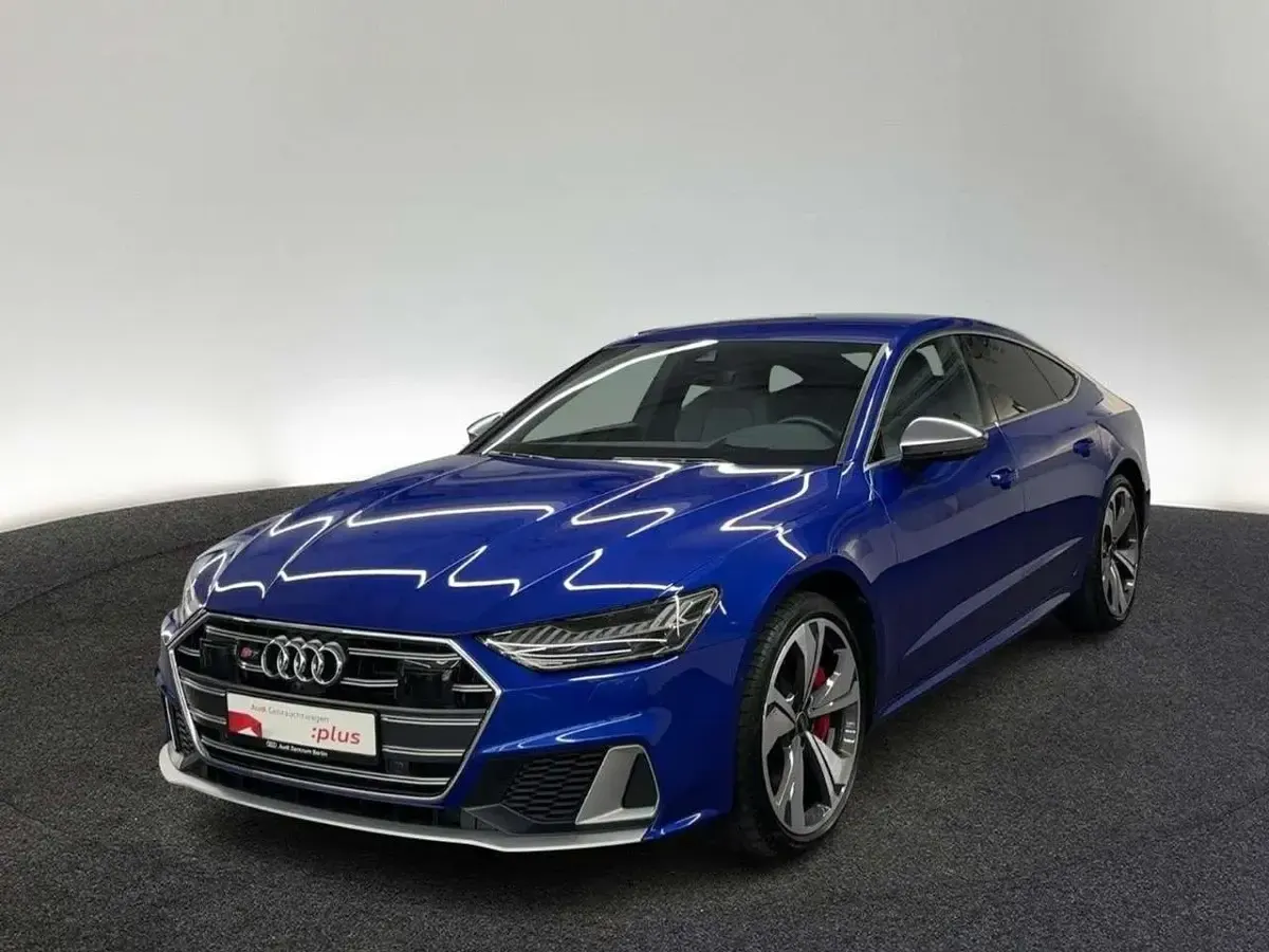 Gebraucht Audi S7 344 PS (253 kW) 2022 Ultrablau metallic Kleinwagen