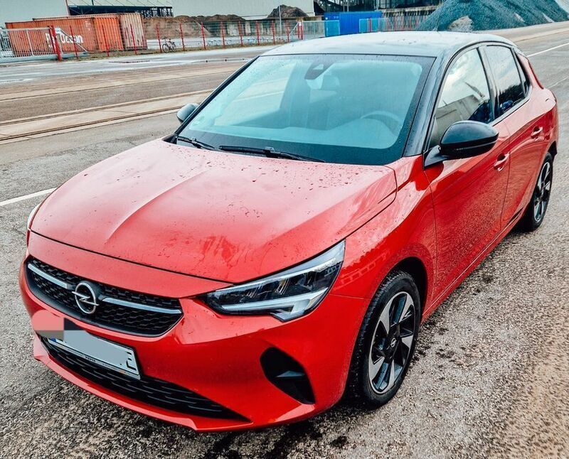 Rot Gebraucht 2021 Opel Corsa-e Edition Kleinwagen | 14.500 € (Guter Preis) - Bild 1/4