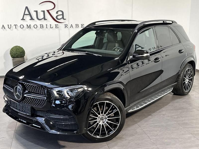 Schwarz Gebraucht 2022 Mercedes GLE350 AMG line SUV | 56.749 € (Fairer Preis) - Bild 1/4