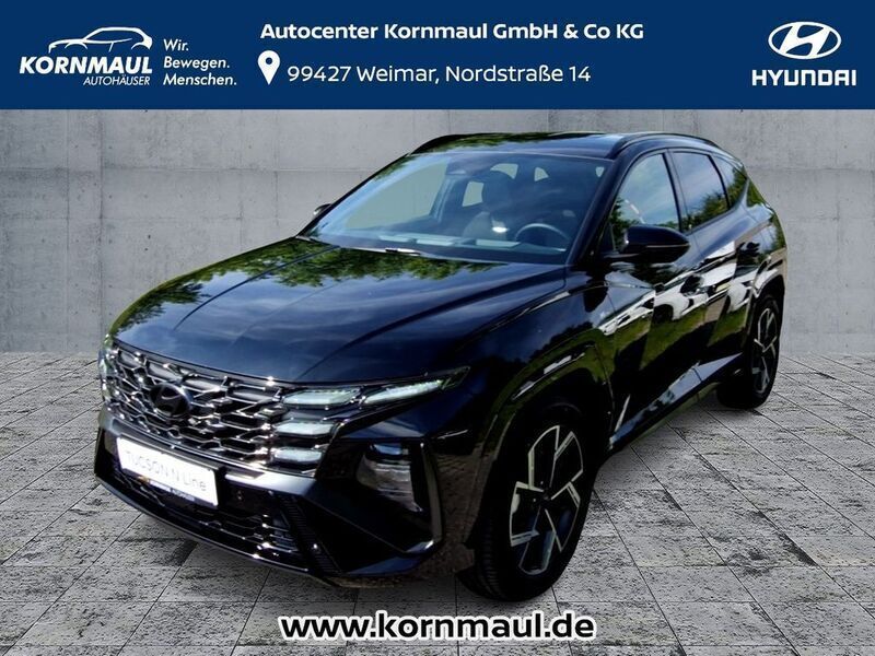 Schwarz Neu 2025 Hyundai Tucson N Line SUV | 46.806 € - Bild 1/4