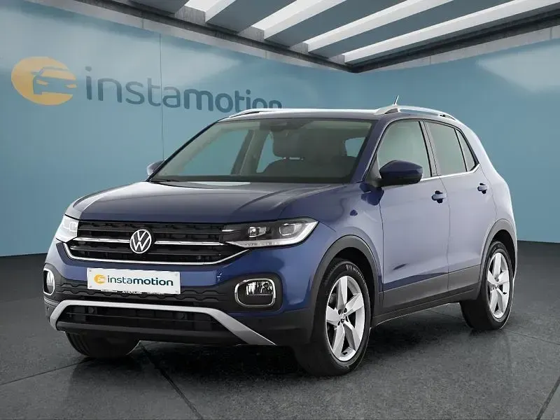 Gebraucht VW T-Cross 110 PS (80 kW) 2022 Blau SUV